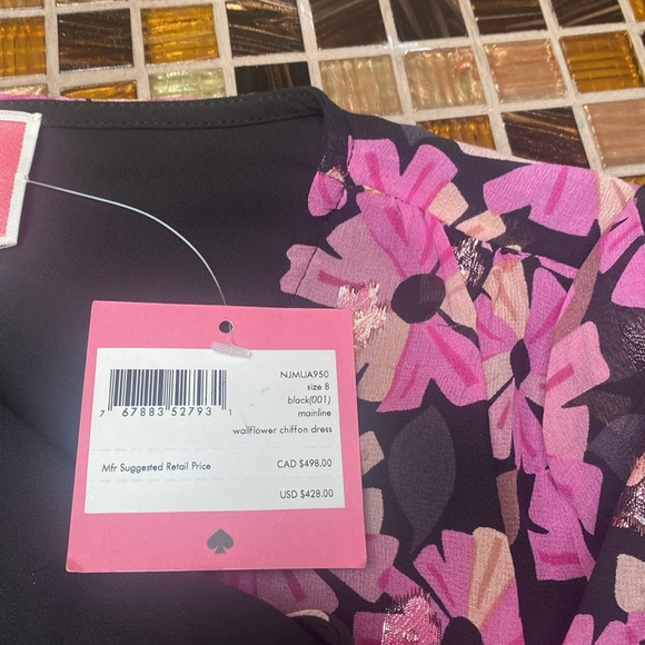 Kate Spade WallFlower Chiffon Dress - Picture 12 of 12